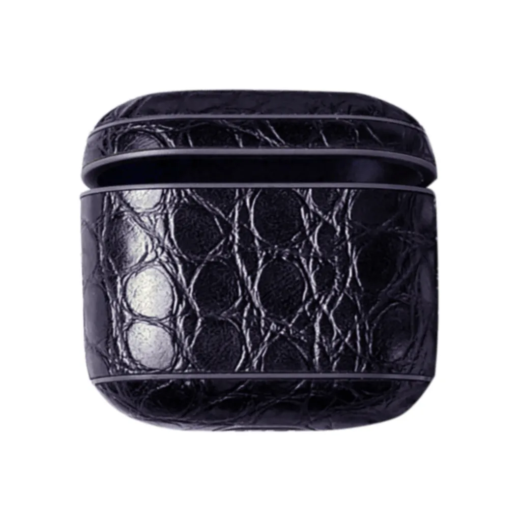 Для AirPods Pro 2019 беспроводной зарядный чехол кожаный защитный мягкая губка для