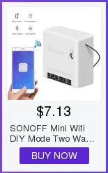 SONOFF экшн-камера с Wi-Fi подключением DIY режимом двухстороннее умный переключатель передачи голоса/APP/LAN дистанционного Управление внешний для работы Alexa 1/2/3/5/6/8/10 шт.; ; детское нижнее белье