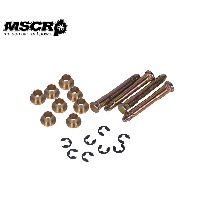 

Zinc Plated Steel Door Hinge Pin & Bushing Repair Kit for Honda Civic Accord CR-V CRX CX DX EX SI EG6 B16 D16 EK EG EH EJ