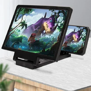 7-дюймовый 3D мобильный телефон усилитель экрана складной и портативный держатель телефона универсальный смартфон тонкий увеличительный экран