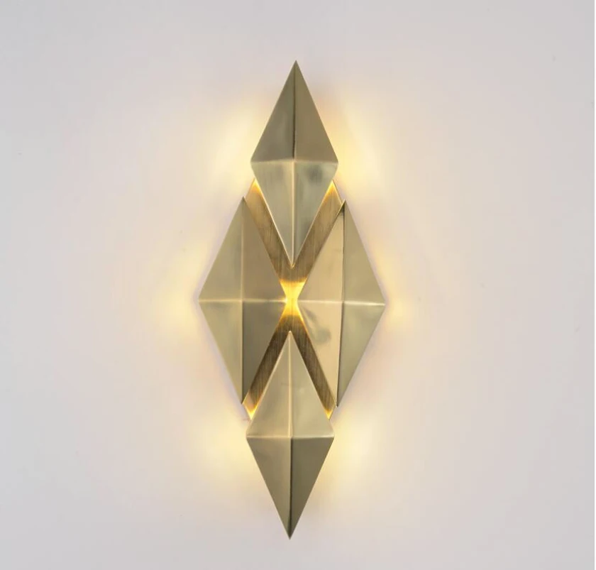 Modern LED wall lamp simple atmosphere wall decoration lamp aisle corridor lamp personality Nordic living room bedside bedroom w