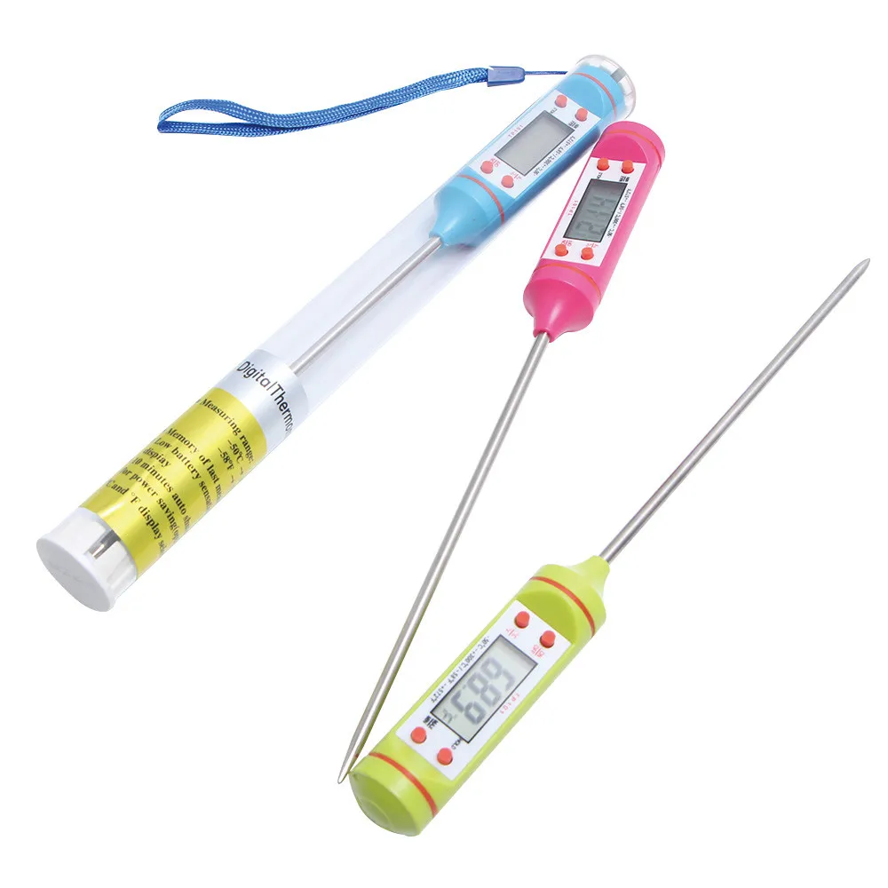 Кухонные инструменты Цифровой Пищевой зонд электронный термометр для мяса