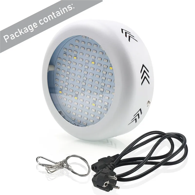 

130W LED Grow Light Full Spectrum UFO Fitolampy Red Blue UV IR White Led Growing Lamp For Hydroponics Flowers Plants Vegetables