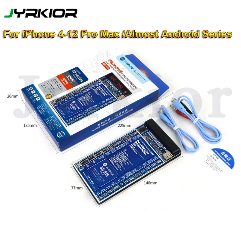 Sunshine SS 915 для iPhone 12 Pro Max/XS/X/8P/6 Батарея быстрой зарядки активации доска Samsung Huawei