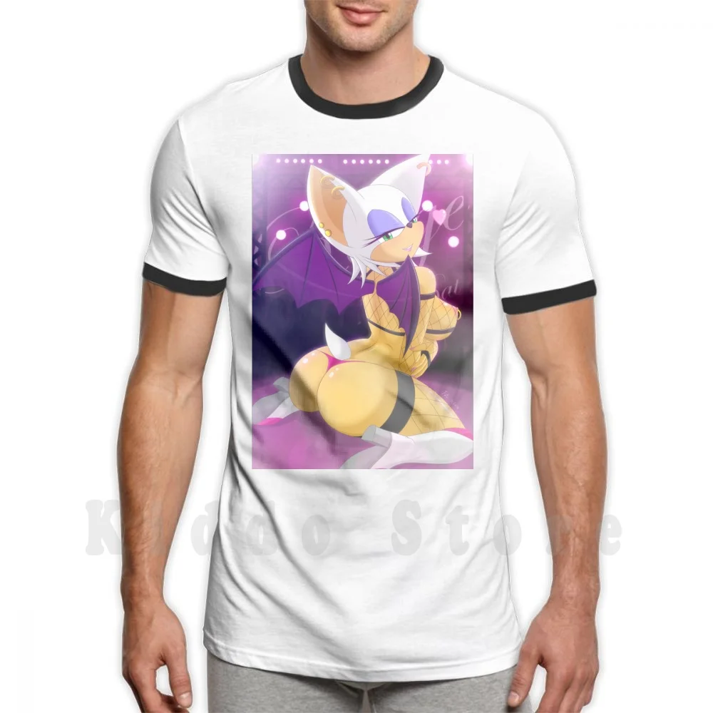 Fate'S Marathon Day 6 : Rouge! Футболка мужская хлопковая раньше румяна с рисунком летучей