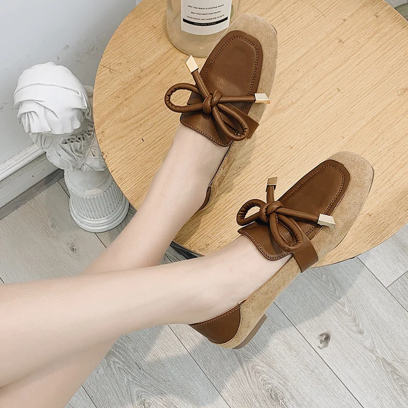 Female Lazy Shoes Women Fashion Elegant Ladies Single Casual Loafers Comfortable Low Heels Slip On U14-53 | Обувь