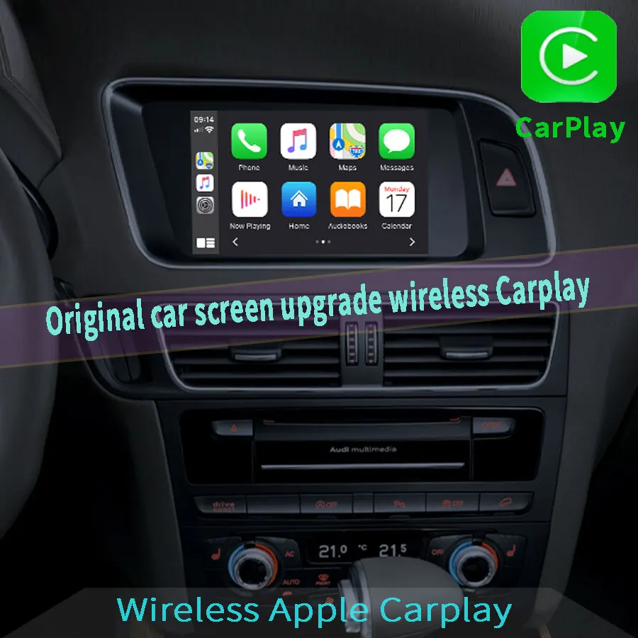 

Dongle Apple Carplay Sem Fio Mirrorlink/ios 14 For Audi MMI 3G 2010-2016 A4 A5 S5 Q5 2009-2011 A6 2009-2015 Q7 Apple Carplay