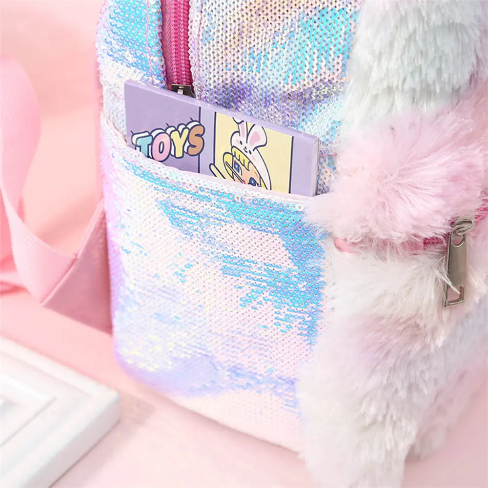 25-35 CM Baby Backpack Unicorn Mochila Niño Stuffed& Plush Animals Plush Backpacks Soft Toys for Children Gift for Girlfriend
