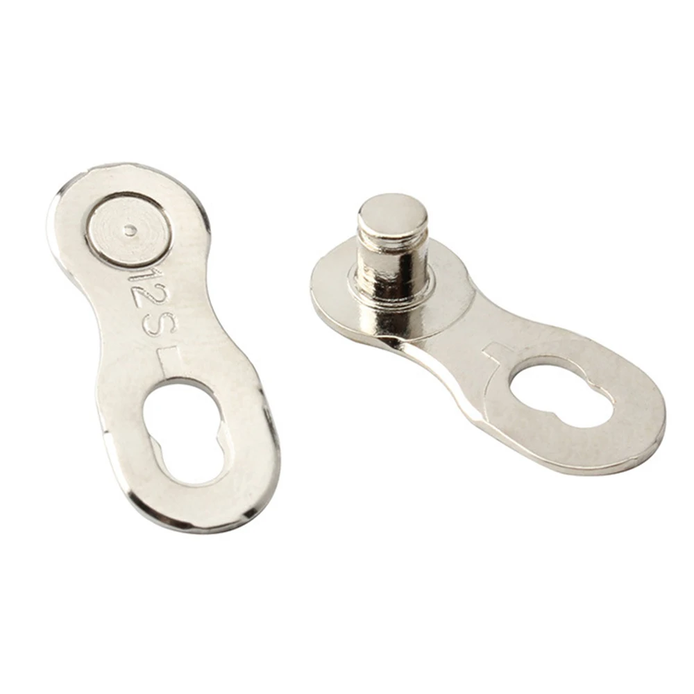 

2 Pair 12-Speed Bicycle Chain Quick Release Buckle MTB Road Bike Missing Links Quick Master Link Joint Metal Bicycle Repair Tool