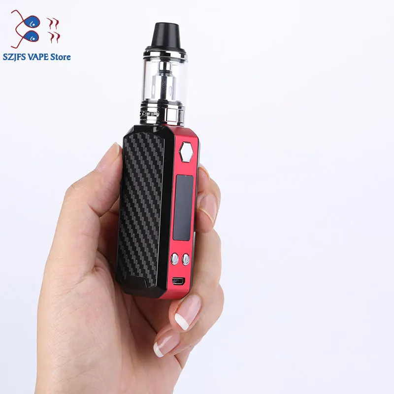 Original 80w Big Smoke Electronic Cigarettes Kits Box Vaporizer Set Mod E Hookah Smoker Pen Smoking Vaping zeus x mesh | Электроника