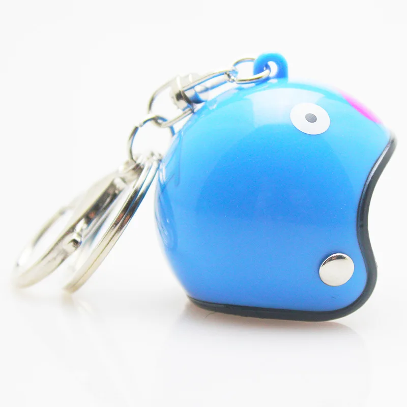 Мини брелок для мотоциклетного шлема с синим пламенем рисунком Пикачу