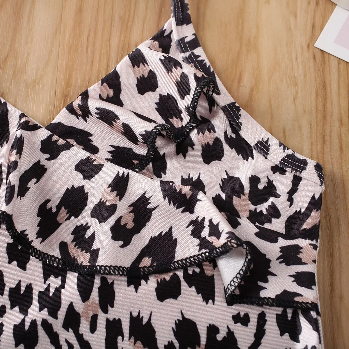 

6m-5Y Newborn Infant Toddler Baby Kid Girls Leopard Swimsuit One Pieces Swimwear Bathing Suit Playsuit