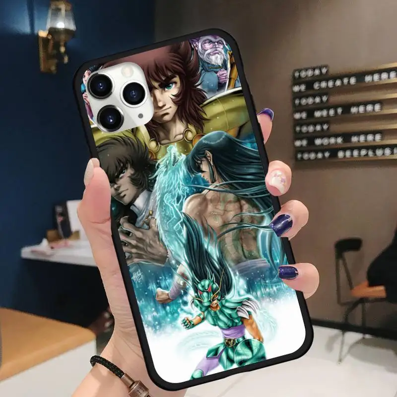 

Saint Seiya Nostalgia cool Anime Phone Case for iPhone 11 12 pro XS MAX 8 7 6 6S Plus X 5S SE 2020 XR