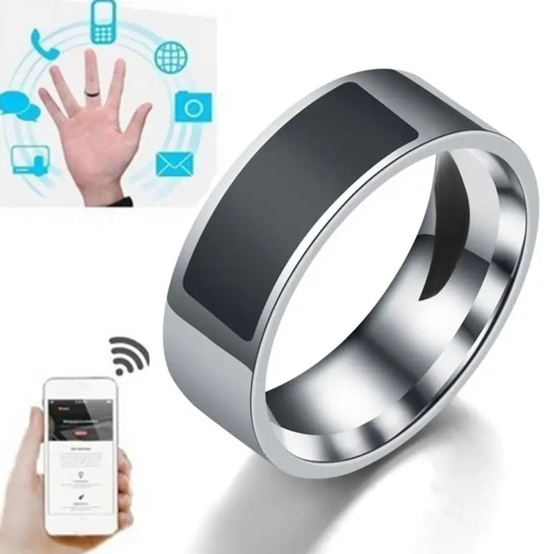 Smart Rings Waterproof Digital Fashion Ring Accessory Control Intelligent Finger NFC for Samsung Phone | Электроника
