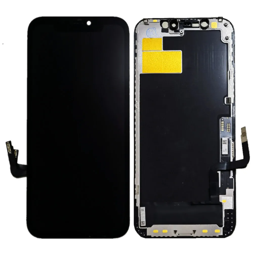GW-pantalla LCD OLED para m&oacute;vil, montaje de digitalizador con pantalla t&aacute;ctil, sin p&iacute;xeles muertos, para iPhone 12 Pro Max-3