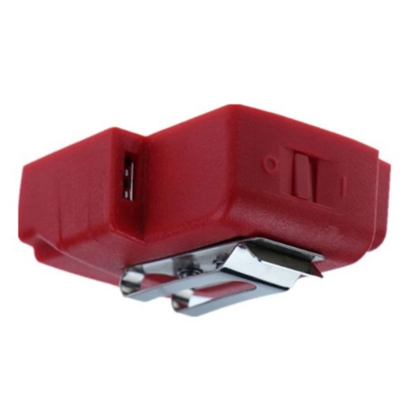 Tool Parts USB Ports Battery Charger Adapter Adaptor For 49-24-2371 M18 With Clip |