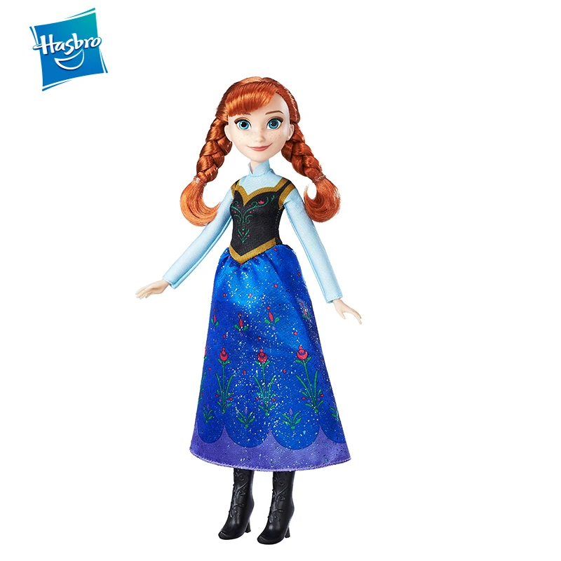 Hasbro Дисней замороженная Классическая мода Анна замороженная Эльза подарок на день рождения девочка ребенок девочки игрушка Кукла Коллекция 30 см Коллекция Модель