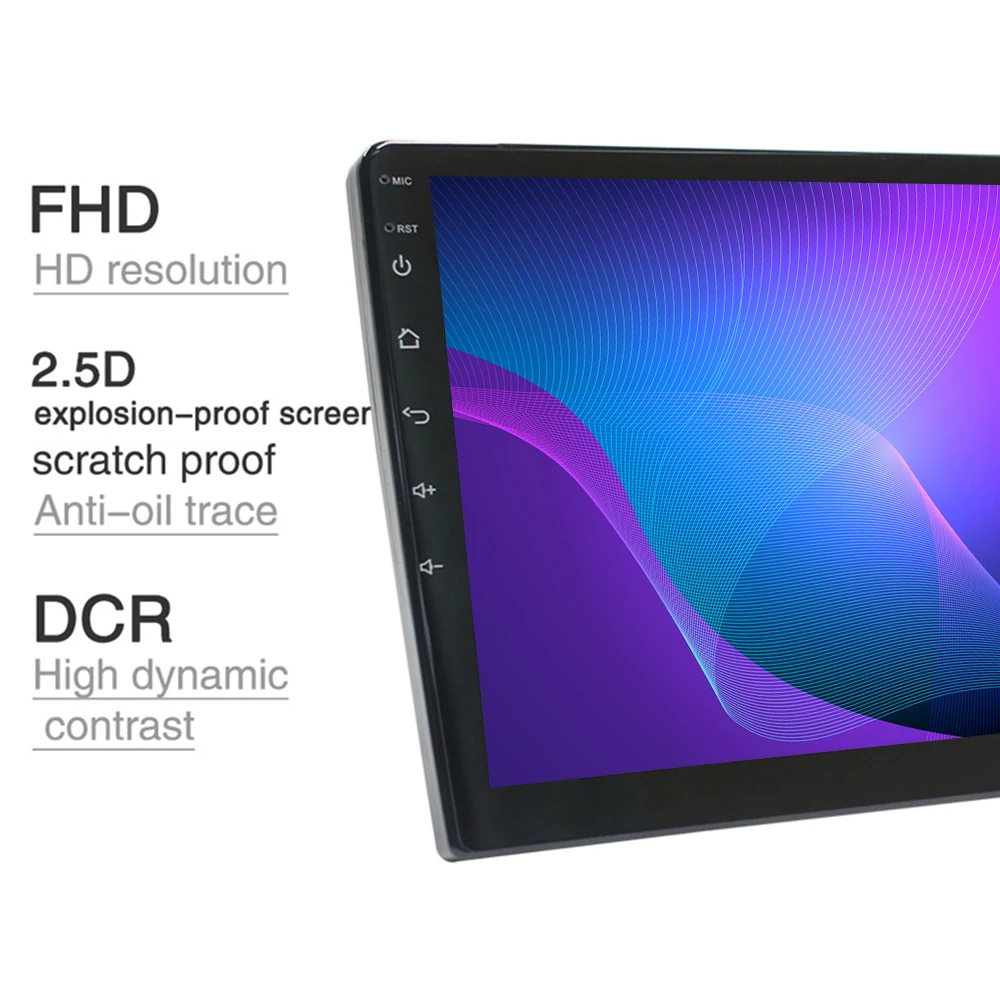 Camecho 2din автомобильный мультимедийный MP5 плеер Android 8,1 автомобильный DVD gps Радио стерео 1G 16G Автомобильный аудио Радио стерео для Mazda 3 2004-2009