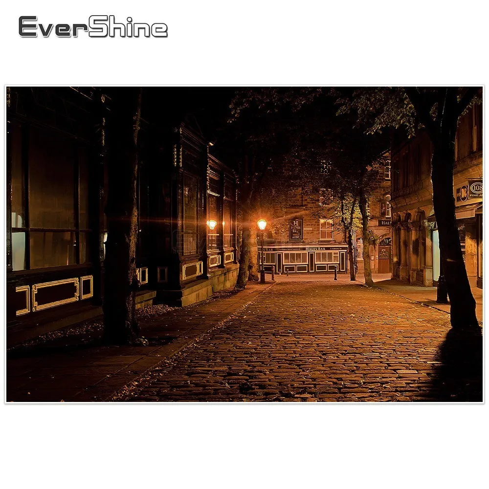 EverShine 5D алмаз живопись полный круглый пейзаж Алмазная мозаика Street View фото вышивка