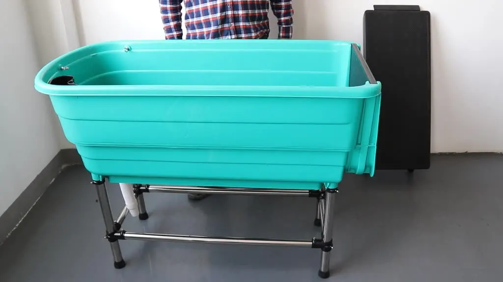 

Wholesale Customized Durable Plastic Dog Bath Tub Dog Grooming Bathtub Pet