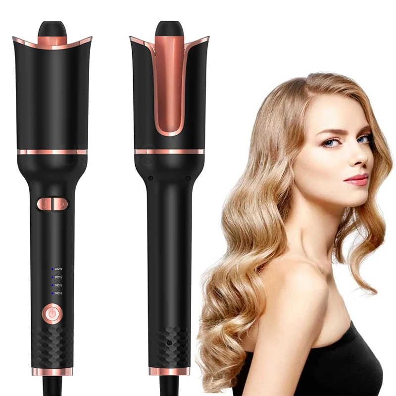 Modelador de Cabelo Ondulação do Cabelo Automático Rotativa Cerâmica Barril Rápido Aquecimento Magia Ferramentas Estilo Portátil Varinha