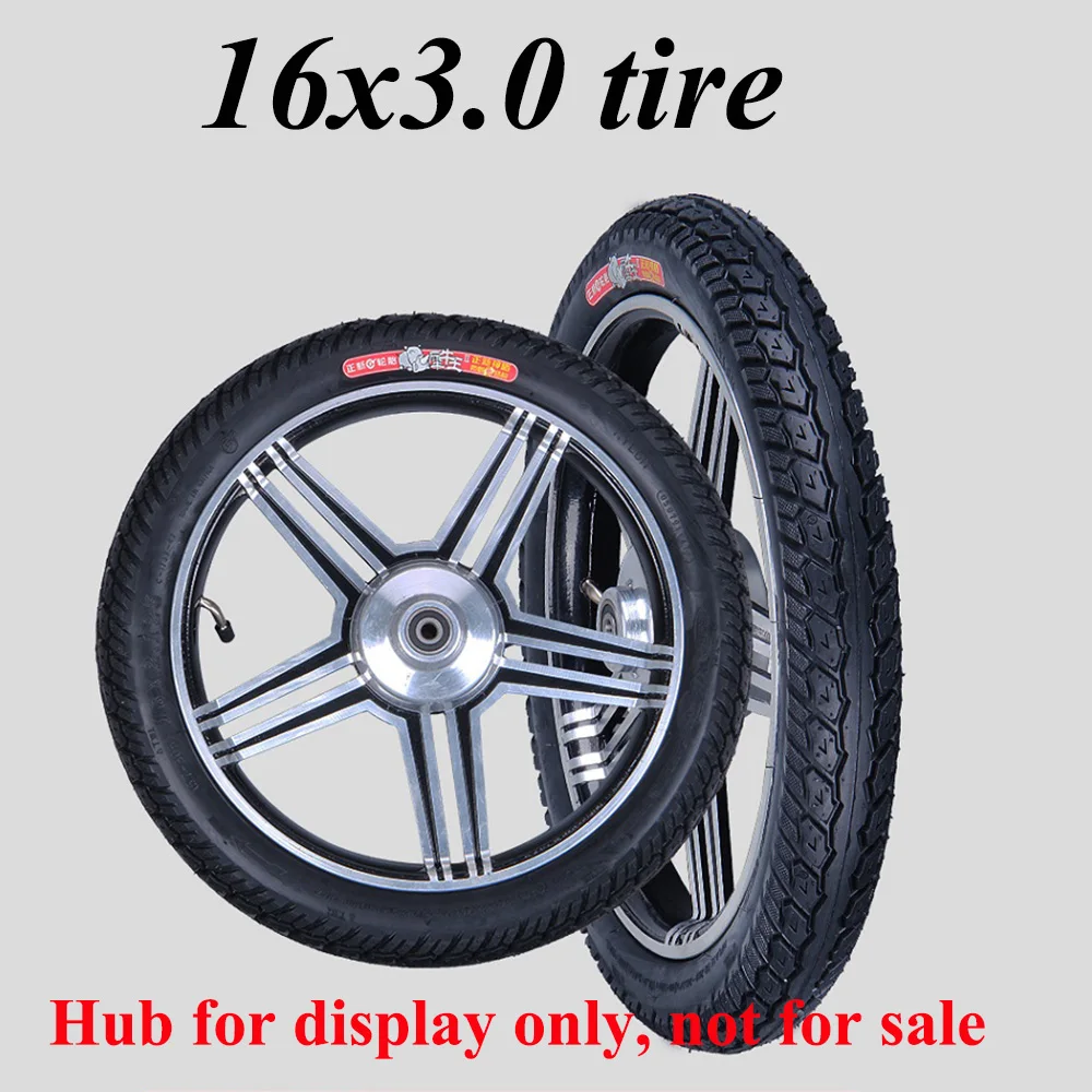 16x3.0 Tire Electric Bicycle Motorcycle CST Anti-skid Rhinoceros 75-305 Inner and Outer Tyre | Автомобили и мотоциклы