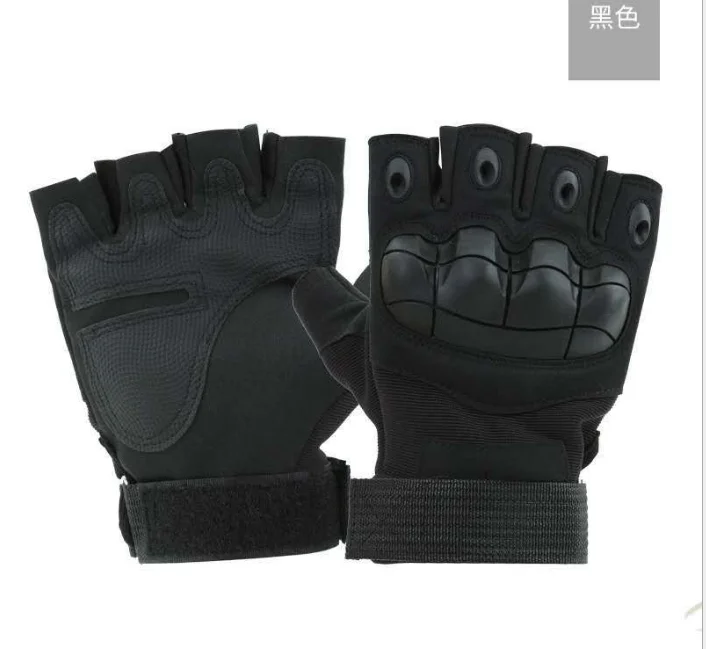 Перчатки с полупальцами в стиле милитари мужские спортивные перчатки для пеших
