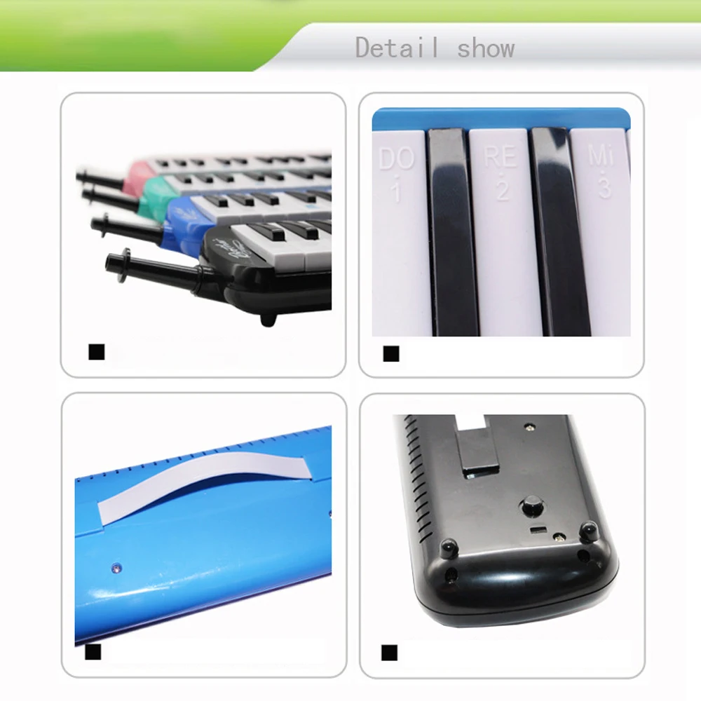 32 клавиши в пианино мелодика с коробкой гармошка рот выдувная клавиатура