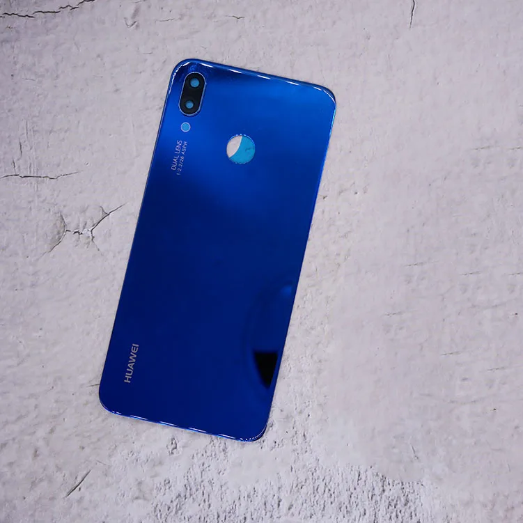 Защитная крышка для задней крышки аккумулятора Huawei P20 Lite с объективом камеры Nova 3e