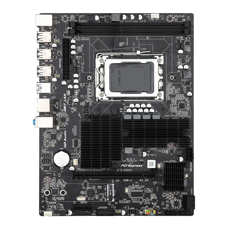 JINGSHA X89L AMD G34 Чипсет материнская плата DDR3 двухканальный с Opteron 6276 16 ядерный