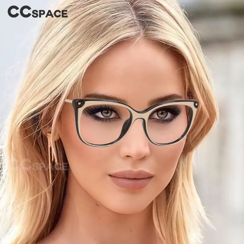 45818 винтажные квадратные очки против синего кошачий глаз оправа для мужчин и