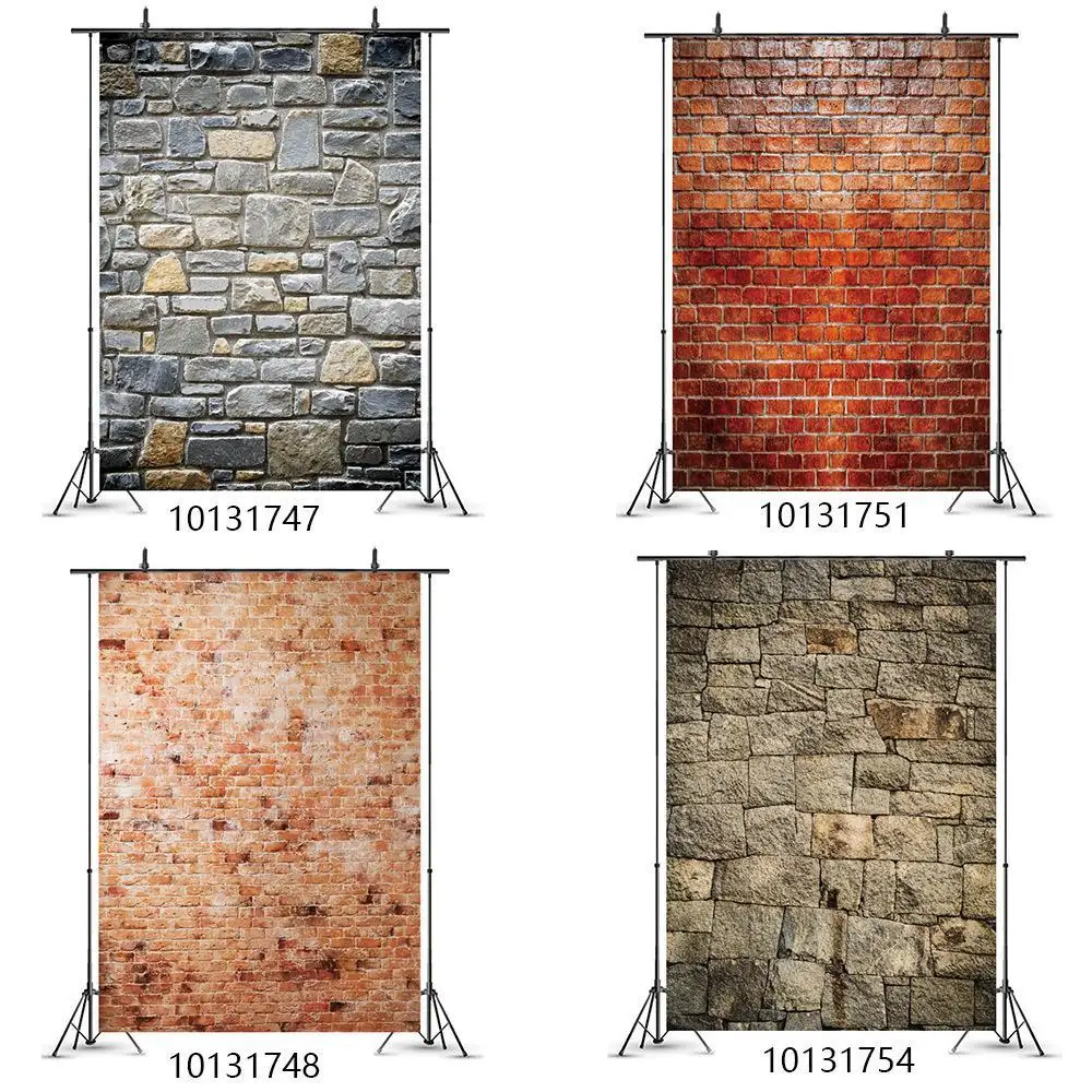 

Retro Stone Brick Wall Photo Background Grunge Portrait Photography Backdrops Doll Pet Food Baby Newborn Photophone Photozone