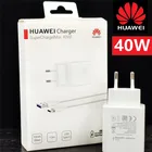 Зарядное устройство Huawei P30 Pro, 40 Вт, евровилка