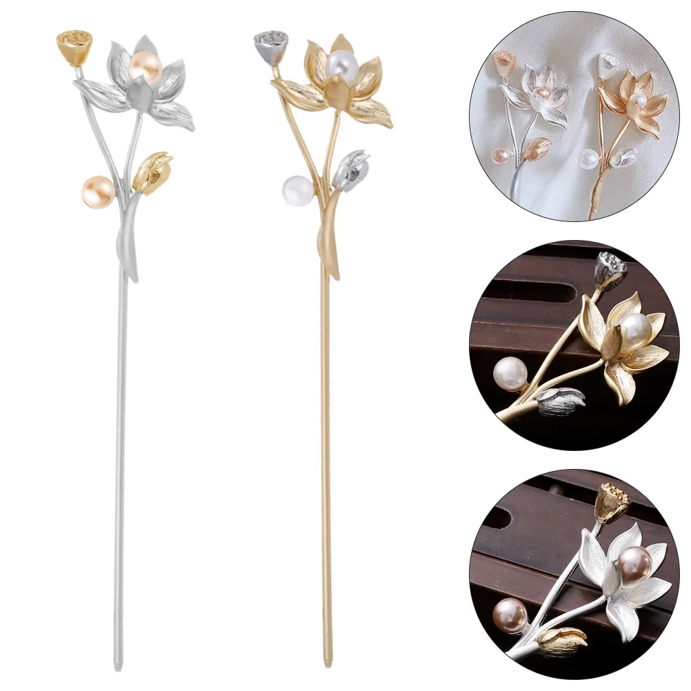 

2 шт., винтажные шпильки для волос