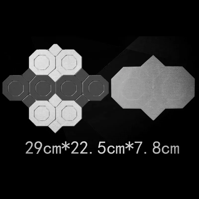 3d напольная плитка Пластиковая форма для производства брусчатки домашний