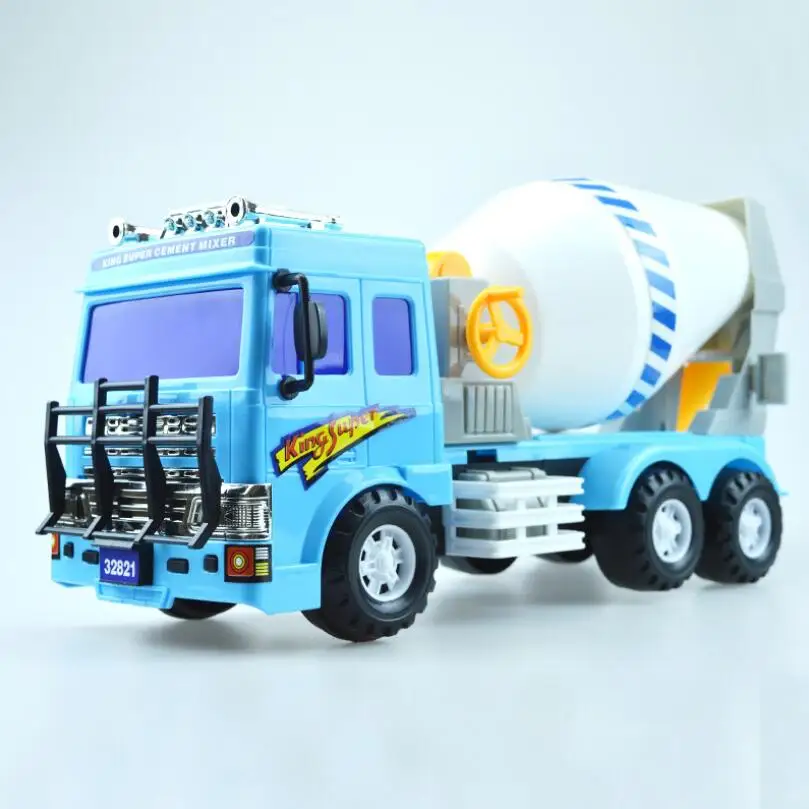 Имитация большого инерционного миксера Автомобили Модель строительной машины