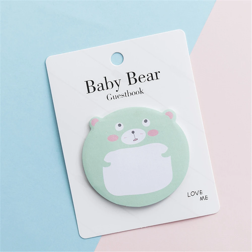 1 шт. Kawaii Sticky Baby Bear Notes креативный блокнот Filofax блокноты для записей офисные и