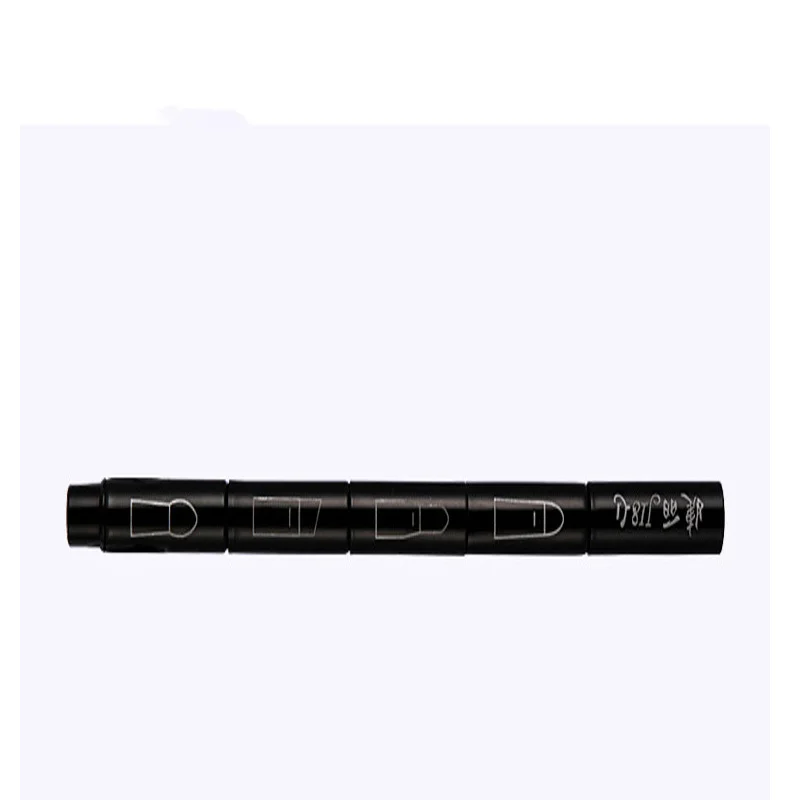 4 в 1 компактная портативная комбинированная Кисть для макияжа кисть теней бровей