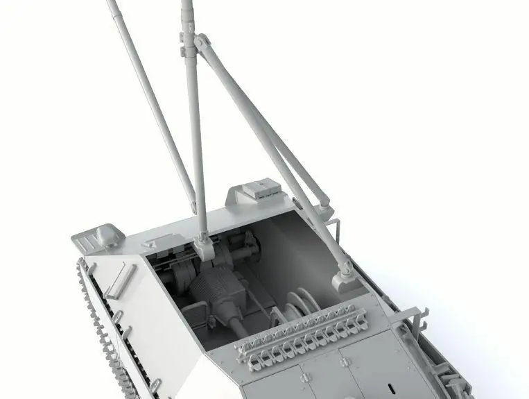 Модель Thunder 1/35 TM35102 немецкий Bergepanzer времен Второй мировой войны 38 Hetzer
