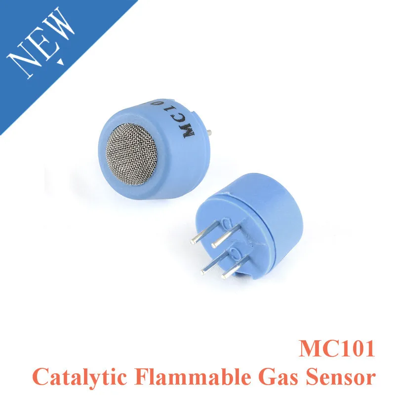

Каталитический датчик легковоспламеняющихся газов MC101, датчик выделения дыма, метана, сжиженного газа, модуль датчика, сигнализация утечки ...