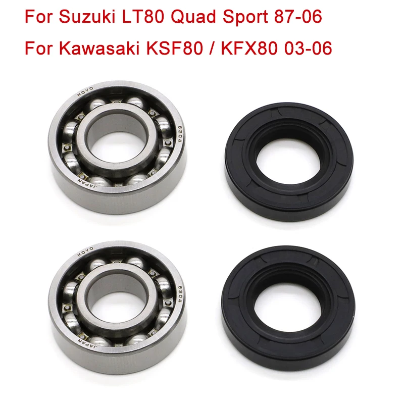 

Уплотнения коленчатого вала подшипник коленчатого вала для Suzuki LT80 LT 80 Quad Sport 1987 - 2006 1988 1989 1990 1991 1992 1993 1994 1995 1996