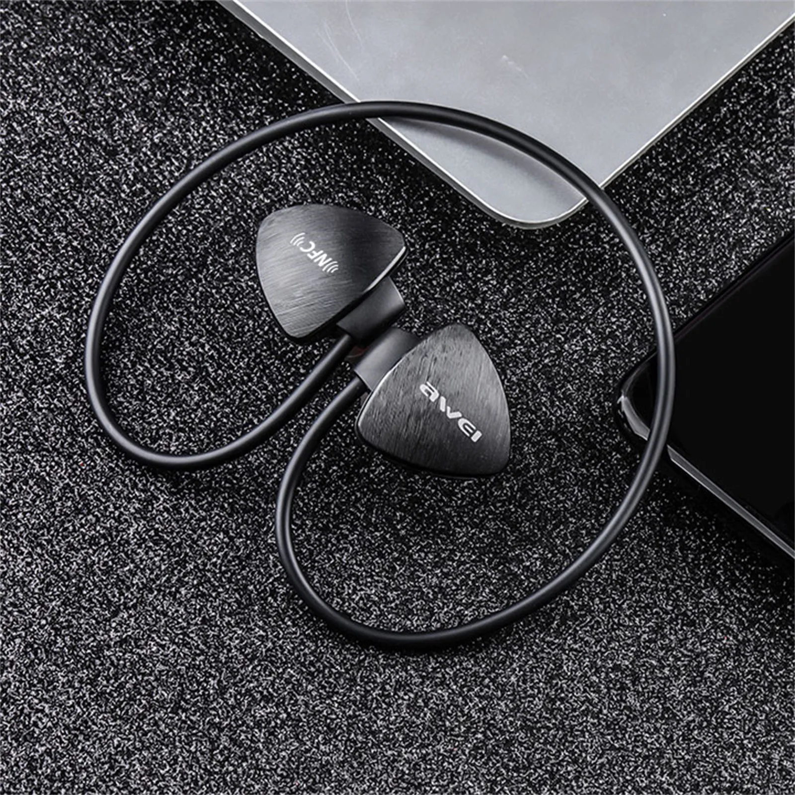 Bluetooth гарнитура расположен сзади спортивные стерео наушники объемного звучания