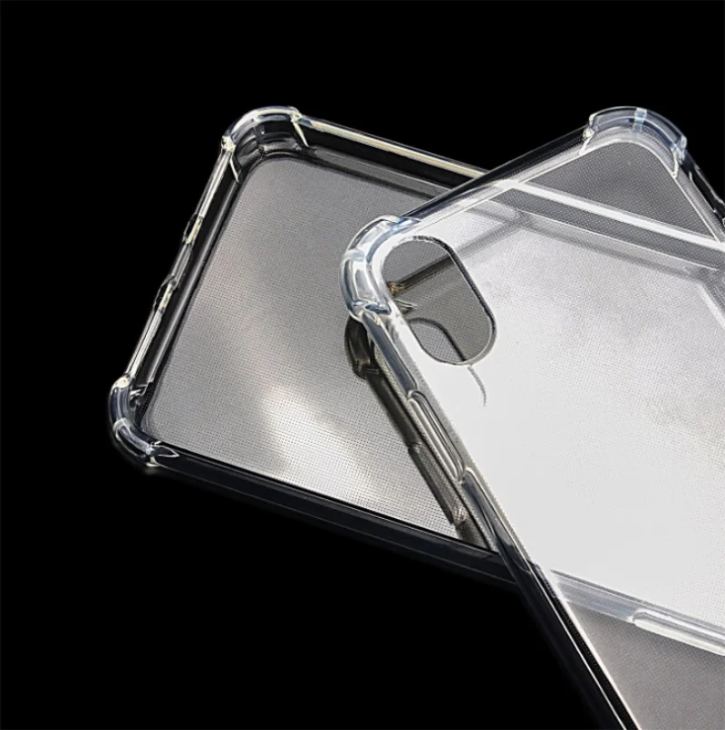 Противоударный силиконовый чехол для iPhone 7 8 Прозрачная защитная задняя крышка |