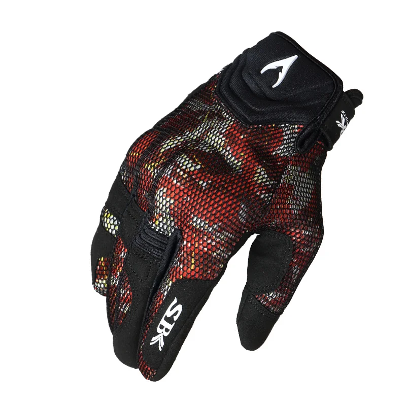 Перчатки для мотокросса мужские и женские дышащие мотоциклетные перчатки с
