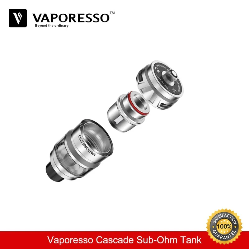 Испаритель для сигарет etrooniqu Vaporesso Cascade Tank 24 мм диаматер 7 мл атомайзер с