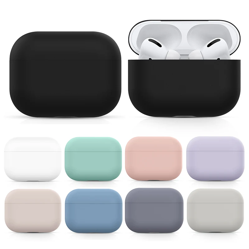 Чехол для беспроводных Bluetooth-наушников Apple Airpods Pro силиконовый чехол apple airpods pro