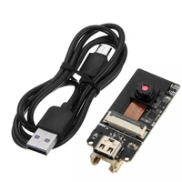 taidacent esp32 cam wifi ble camera esp32 with camera module ov2640 development board type c grove port with usb cable
