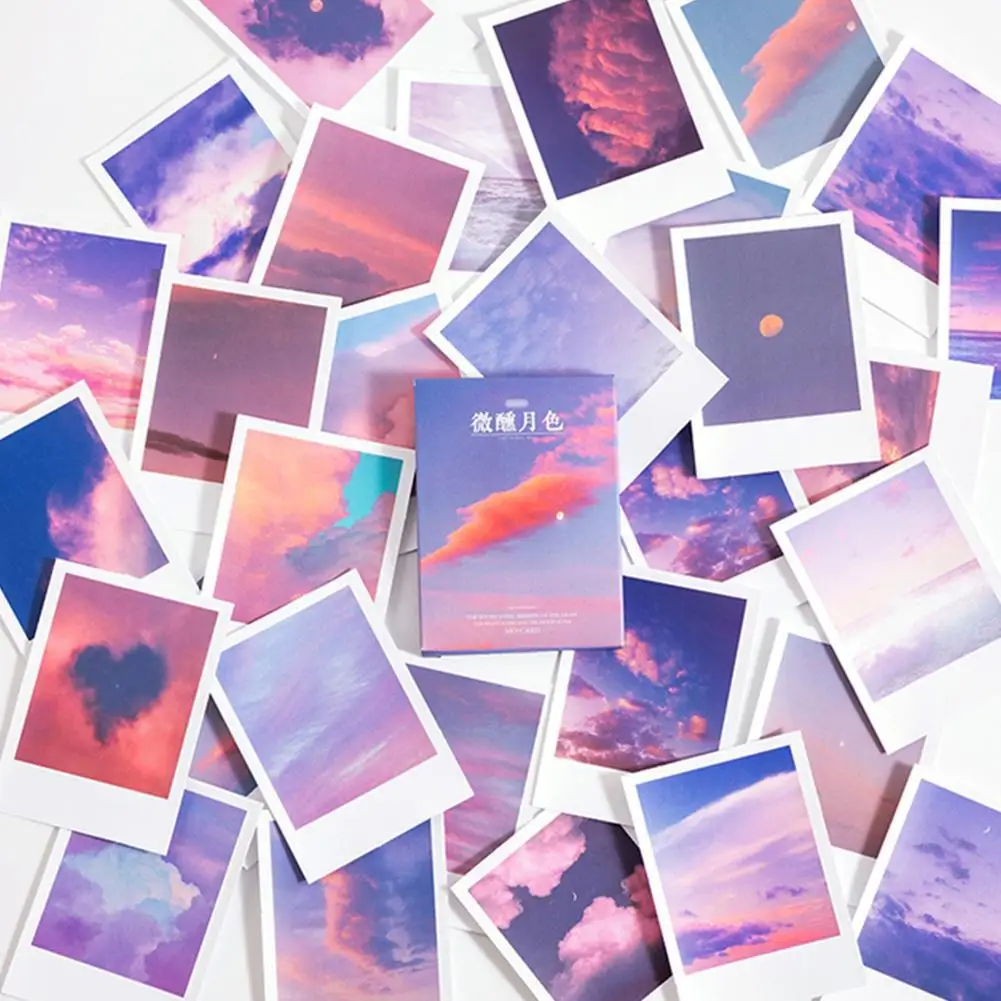 

30 pieces of romantic landscape series stickers Cool Diary Stationery Decoration World Stickers Handbook Forest Planet DIY