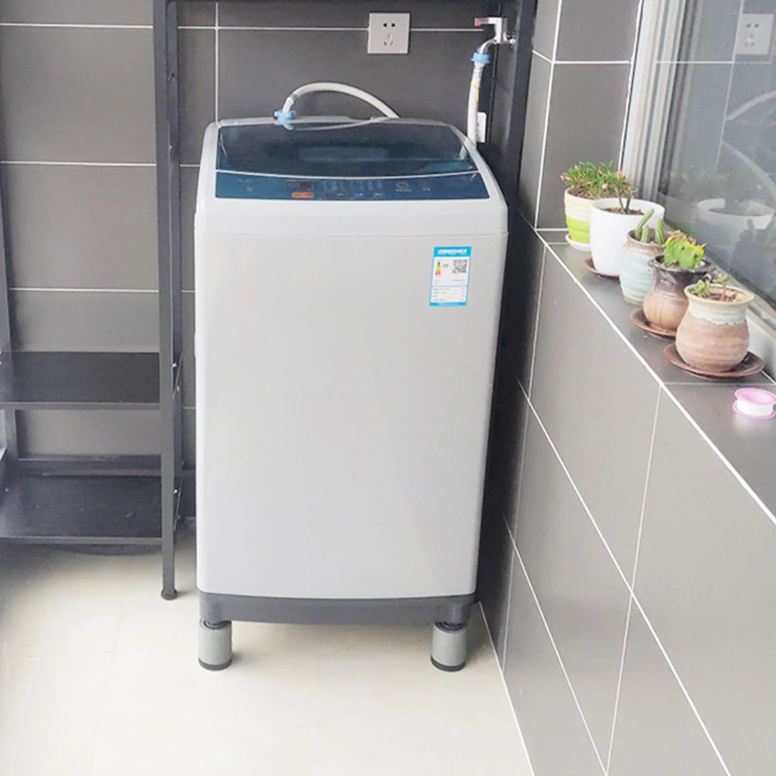 

Pcs Antislip And Noisereducing Antislip And Noisereducing Washing Machine Feet For Noise Dampening Washer and Dryer Pads vividly