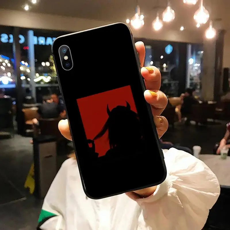 

Sexy devil woman Black art Phone Case for iPhone 11 12 pro XS MAX 8 7 6 6S Plus X 5S SE 2020 XR